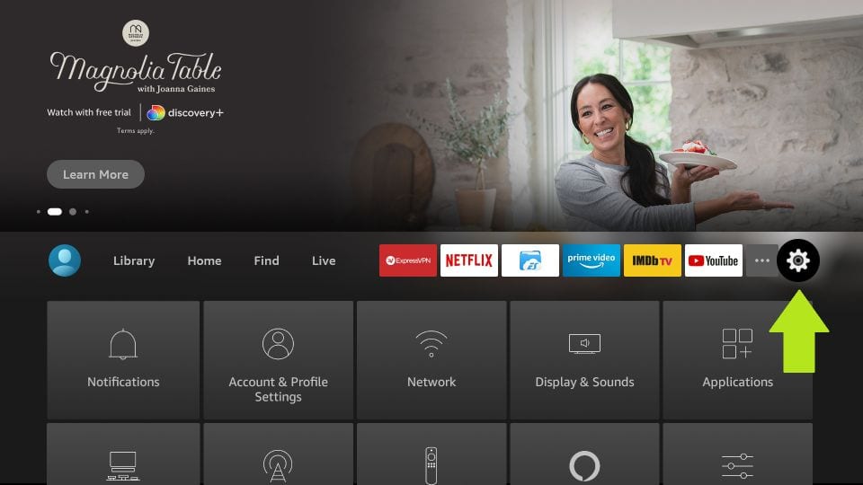 FireStick settings configuration for IPTV setup